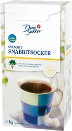 Snabbitsocker 1kg Dansukker