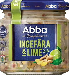 Sill ingefära & lime 240g