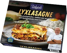 Lyxlasagne nötkött 1kg Dafgårds