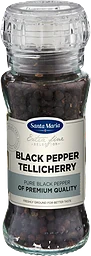 Svartpeppar Tellicherry Kvarn 70g Santa Maria