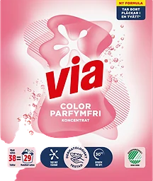 Tvättmedel Color Sensitive 1520g Via