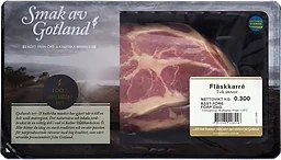 Fläskkarré Färsk Skivad 300g Smak av Gotland