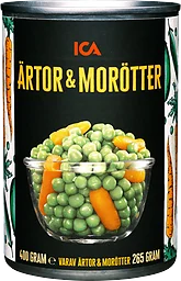 Ärtor & Morötter 400g ICA