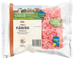 Fläskfärs Färsk 10% 500g ICA