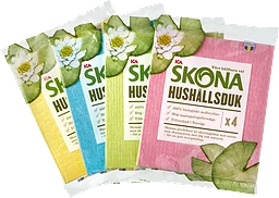 Hushållsduk 4-p ICA Skona