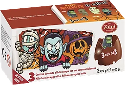 Chokladägg Halloween 3p