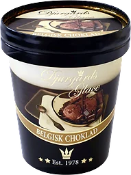 Gräddglass Choklad 500ml Djurgårds Glace