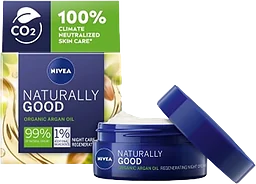 Nattkräm Naturally Good Regenerating Night Cream 50ml NIVEA