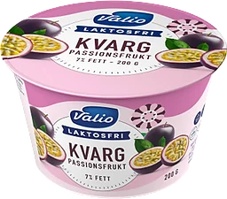 Kvarg Passionsfrukt Laktosfri 200g Valio
