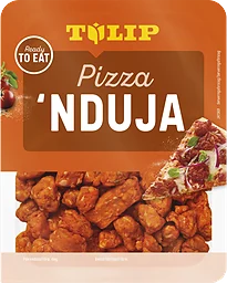 'Nduja Tärnad Salami Pizzatopping 100gTulip