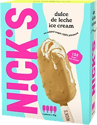 Glasspinne Dulce de leche 4-p Nick´s