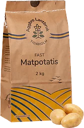 Potatis Fast 2kg Aggbro Lantbruk Tidaholm