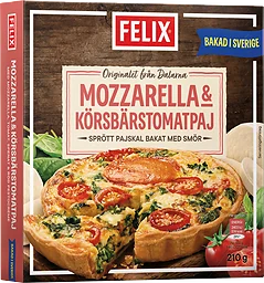 Mozzarella Körsbärtomat Paj