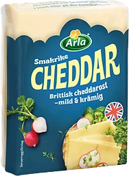 Cheddar ost ca 550g Arla