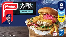 Fish and crisp Fish burger MSC