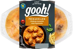 Färdigmat Frikadeller i Krämig Tomatsås