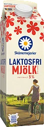 Mjölkdryck Laktosfri 3% 1l Skånemejerier