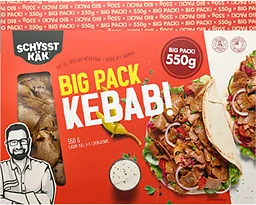 Kebab Big-Pack 550g  Schysst käk