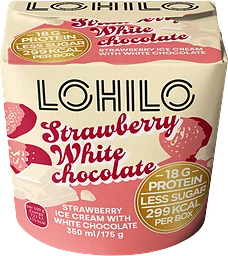 Glass Strawberry White Chocolate 