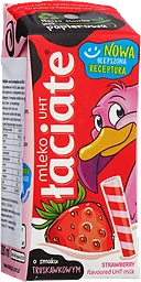 Mjölk UHT med jordgubbssmak 200ml Mlekpol