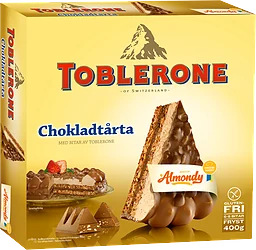 Mandeltårta Toblerone