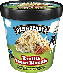 Glass Vannilla pecan blondie 465ml Ben & Jerrys
