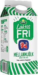 Mellanmjölk laktosfri