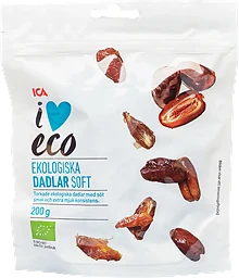 Dadlar Soft Ekologisk 200g ICA I love eco
