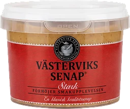 Västerviks Senap Stark 300g Västerviks Senap
