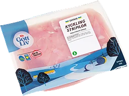 Kycklingbröststrimlor 600g ICA Gott Liv