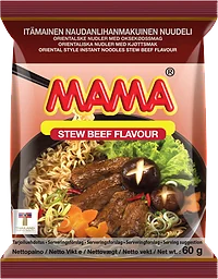 Snabbnudlar Biff Smak 60g Mama
