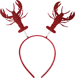 Diadem med glitterkräftor