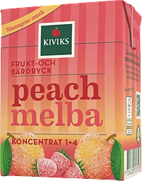 Fruktdryck Peach Melba 20cl Kiviks