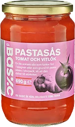Pastasås Tomat & vitlök 690g ICA Basic