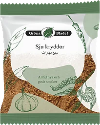 Sju Kryddor 40g Gröna Bladet
