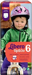 Byxblöjor Up&Go Strl 6 13-20kg 34-p Miljömärkt Libero