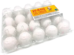 Ägg Frigående inomhus 20-pack