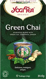 Green chai 17-p KRAV Yogi Tea