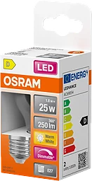 LED Klot E27 250lm(25W) Dimbar Osram