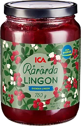 Lingon Rårörda 750g ICA
