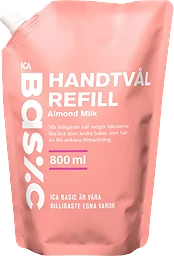 Handtvål Refill Almond Milk 800ml ICA Basic