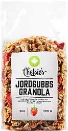 Jordgubbsgranola 400g Chelsie's