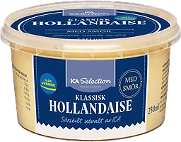 Hollandaisesås med smör 230ml ICA Selection