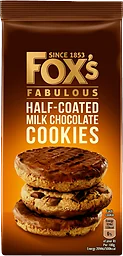 Cookies Milk Chocolate Half Coated