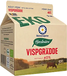 Vispgrädde 40% 3dl KRAV Skånemejerier