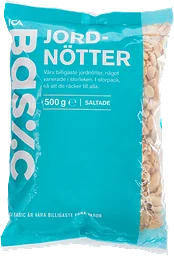 Jordnötter 500g ICA Basic