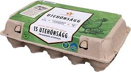 Ägg 15-pack M Frigående utomhus