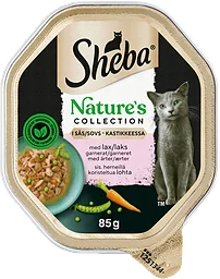 Kattmat blöt Lax 85g Sheba