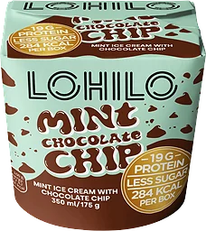 Glass Mint Chocolate Chip 350ml LOHILO