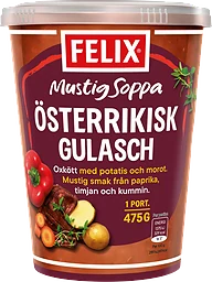 Österikisk Gulaschsoppa 475g Felix